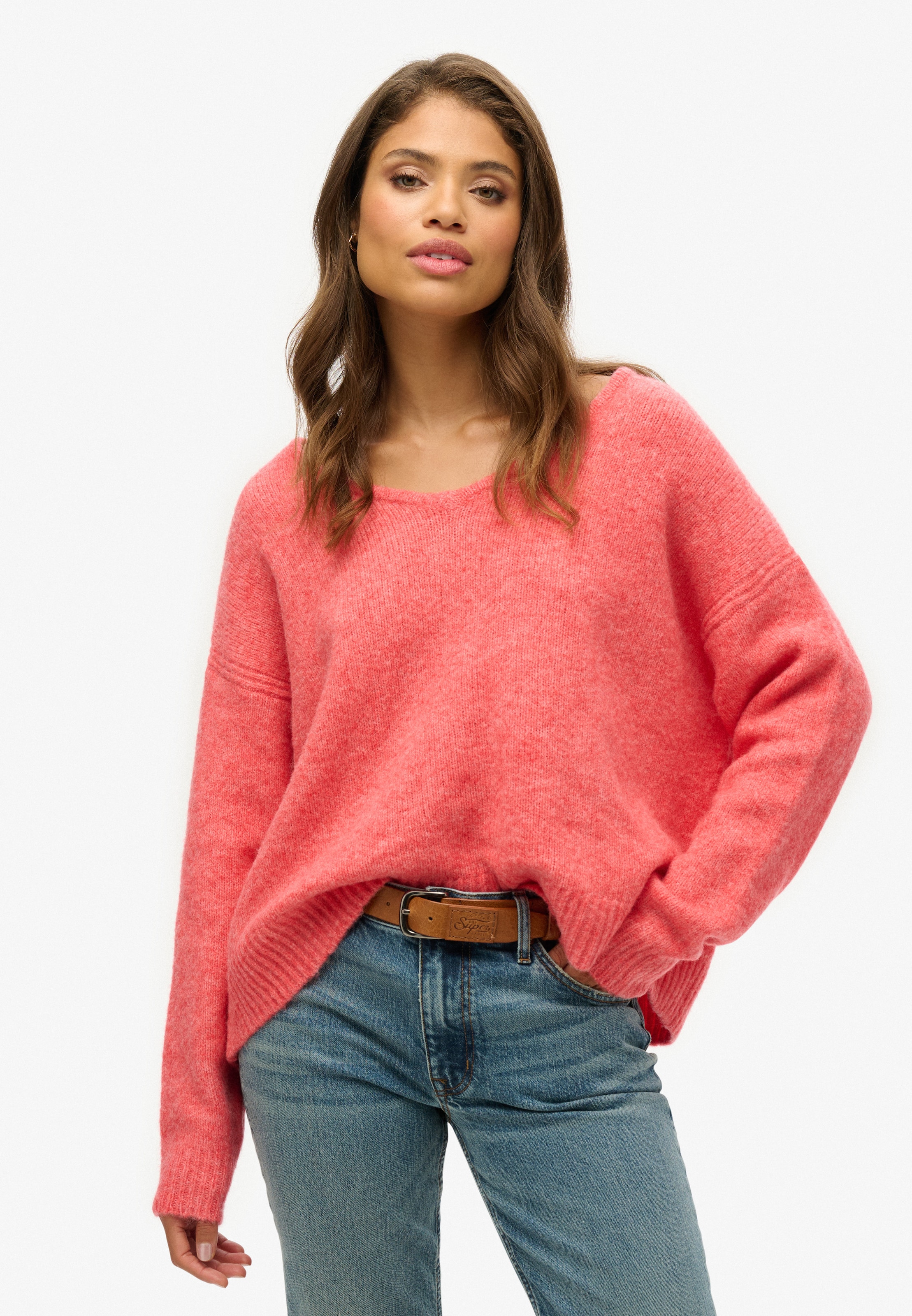 Pull-over Superdry & Co en orange : devant