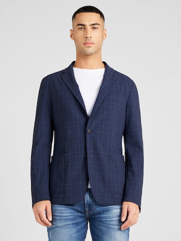 Coupe regular Veste de costume 'Hanry' BOSS en bleu : devant