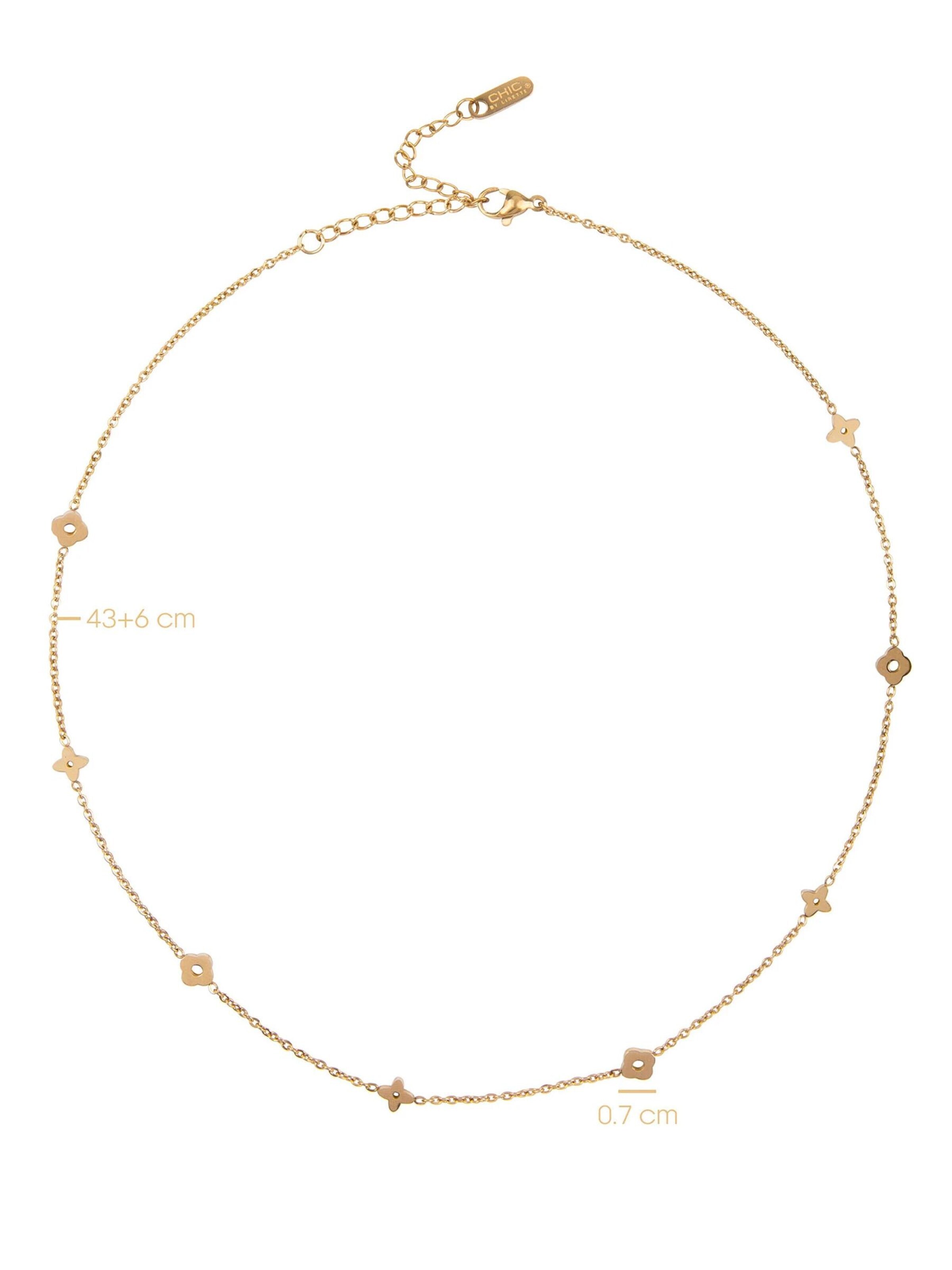 Chaîne 'Necklace Rome Clover' Chic by Lirette en or