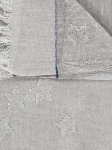 Passigatti Wrap 'Schal mit Silbereffekten' in Grey