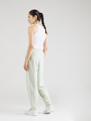 Effilé Pantalon de sport 'Essentials' ADIDAS SPORTSWEAR en vert