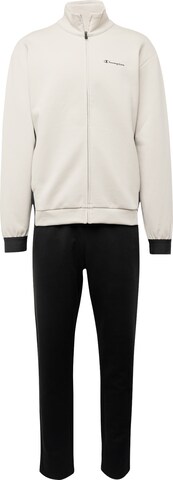 Champion Authentic Athletic Apparel Tracksuit in Grey: front