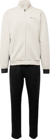 Champion Authentic Athletic Apparel Tracksuit in Grey: front