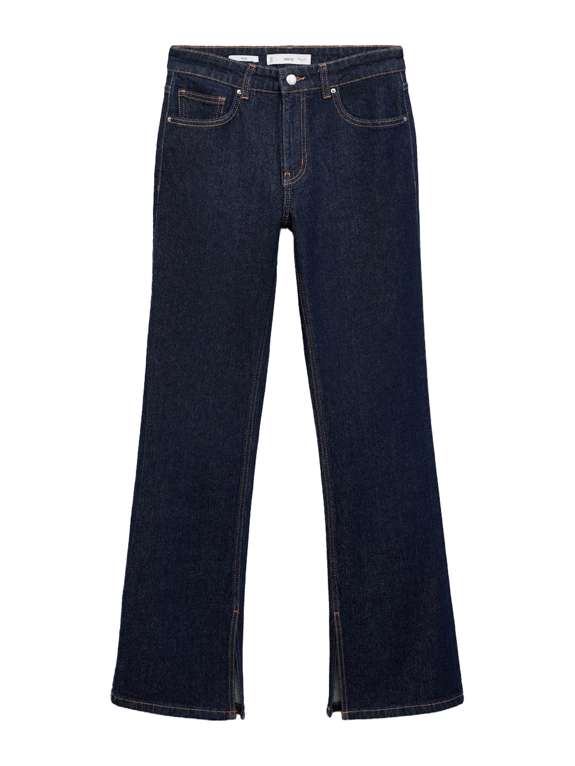 MANGO Levenevä Farkut 'ELLE' värissä sininen: etupuoli