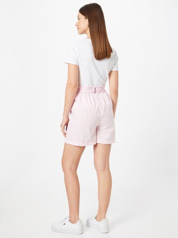 TOMMY HILFIGER Wide Leg Hose in Pink