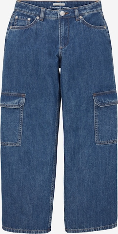 TOM TAILOR Loosefit Jeans in Blauw: voorkant