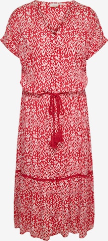 Robe-chemise 'CARViwi' ONLY Carmakoma en rouge : devant