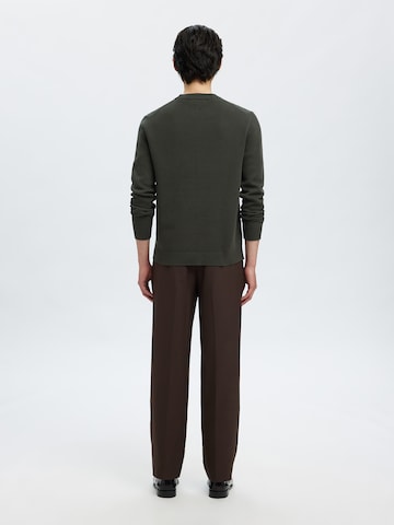 Pull-over 'SLHDANE' SELECTED en vert