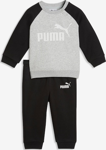 PUMA Sweatsuit 'Essentials' in Black: front
