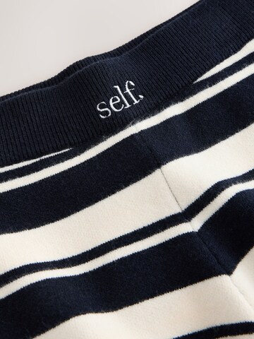 self. - regular Pantalón en azul
