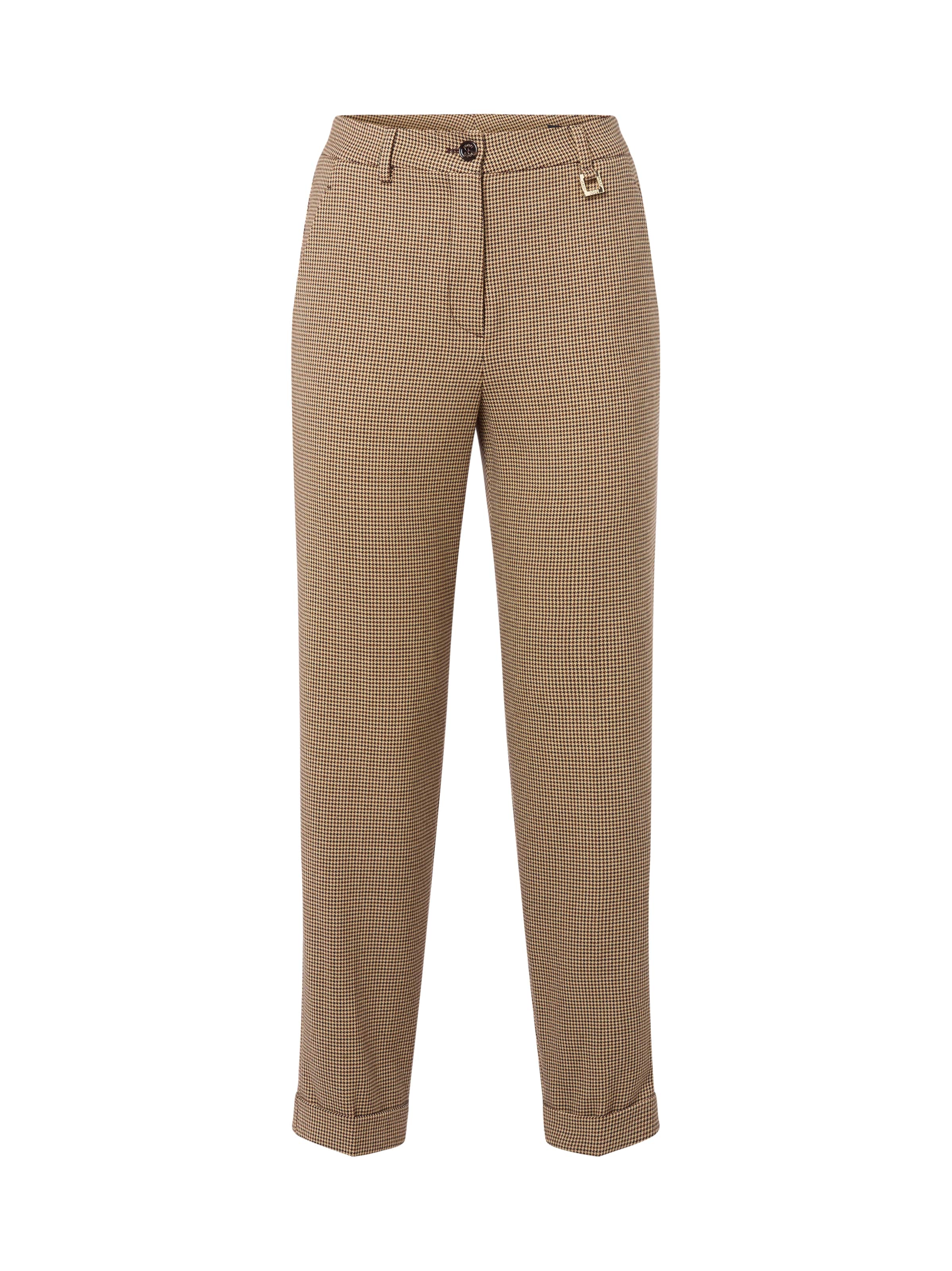 JOOP! Regular Bandplooibroek 'Panthea' in Beige: voorkant