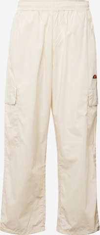 ELLESSE Regular Cargo Pants 'Drillar' in White: front