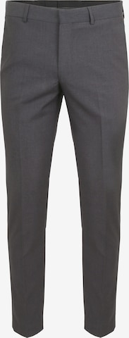 Coupe slim Pantalon à plis Steffen Klein en gris : devant