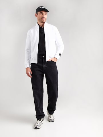 Karl Lagerfeld Ζακέτα φούτερ σε λευκό