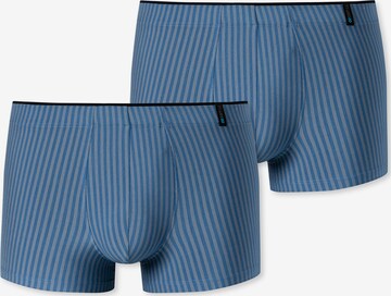 SCHIESSER Boxer shorts ' Long Life Soft ' in Blue: front