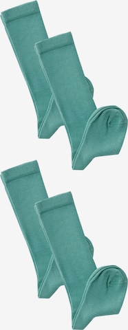 Albero Natur Socks in Green: front