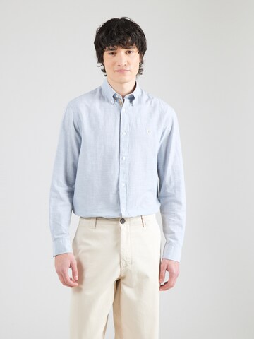 Jack & Jones Premium Regular fit Overhemd 'JPRBLUSUMMER' in Blauw: voorkant