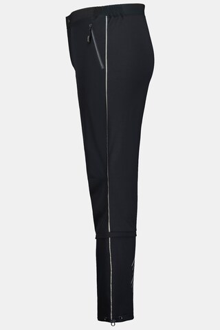 Regular Pantalon fonctionnel Ulla Popken en noir