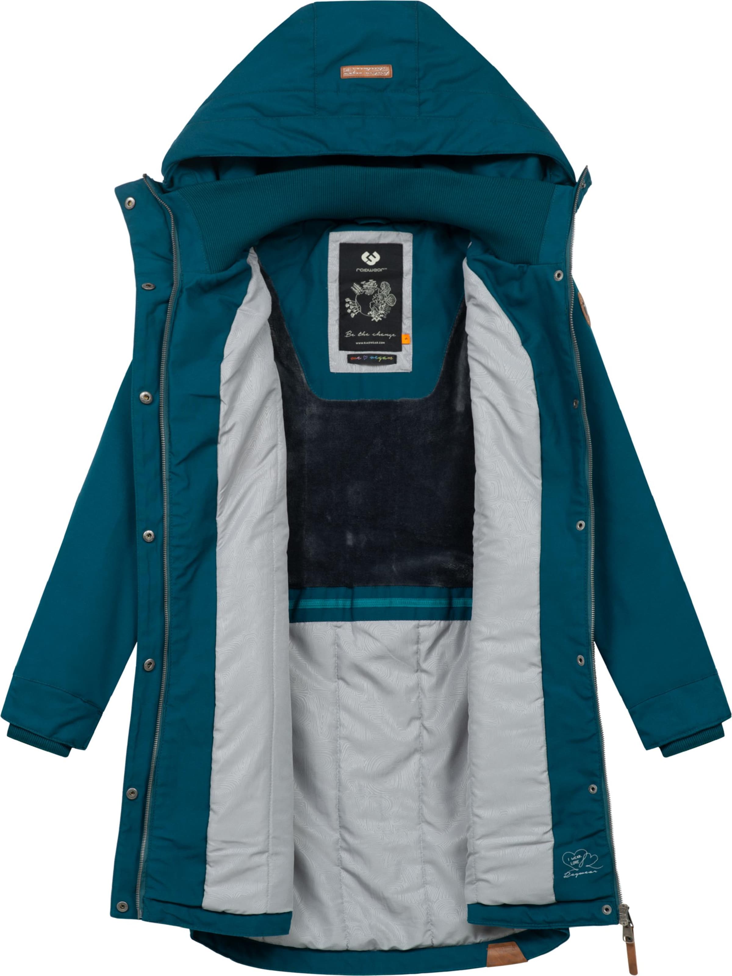 Ragwear Funktionsmantel 'Jannisa' in Grün