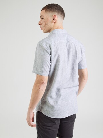 QS Regular Fit Hemd in Blau