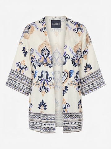 Kimono di KOROSHI in bianco
