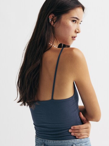 Pull&Bear Топ в синьо