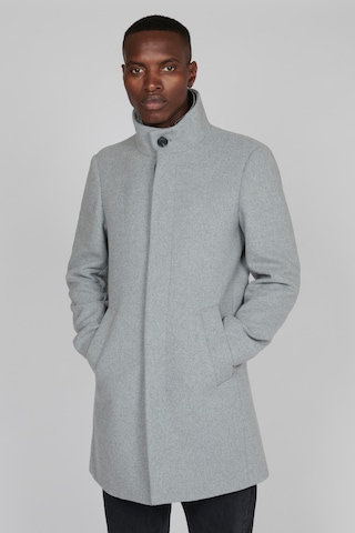 Matinique Regular fit Between-Seasons Coat 'Harvey' in Grey: front