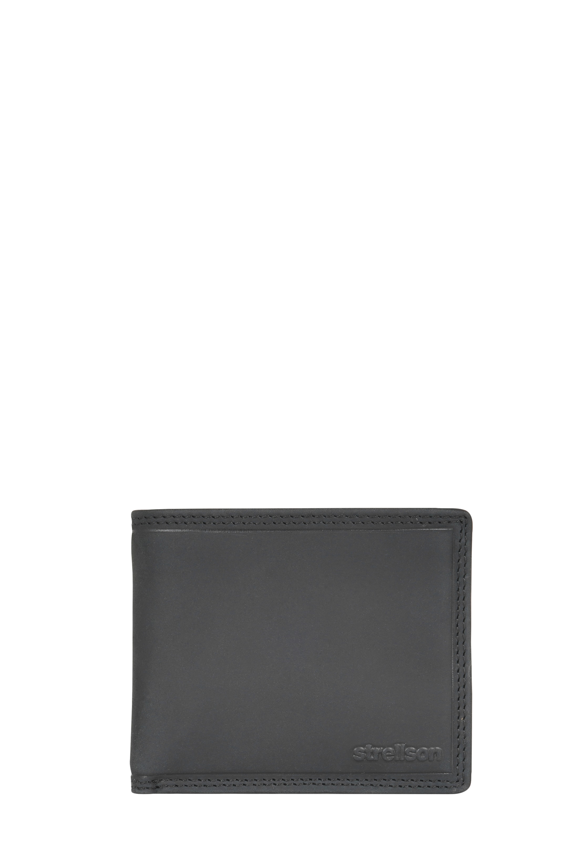 Portamonete 'Moorgate Jaden' di STRELLSON in nero: frontale