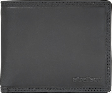 Portamonete 'Moorgate Jaden' di STRELLSON in nero: frontale
