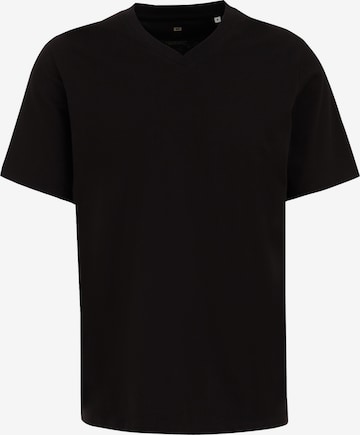 WE Fashion - Camiseta en negro: frente