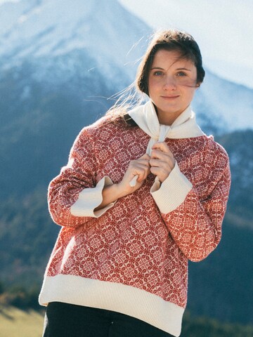 KOPYTO Oversized sweater 'BARIBAL' in Red