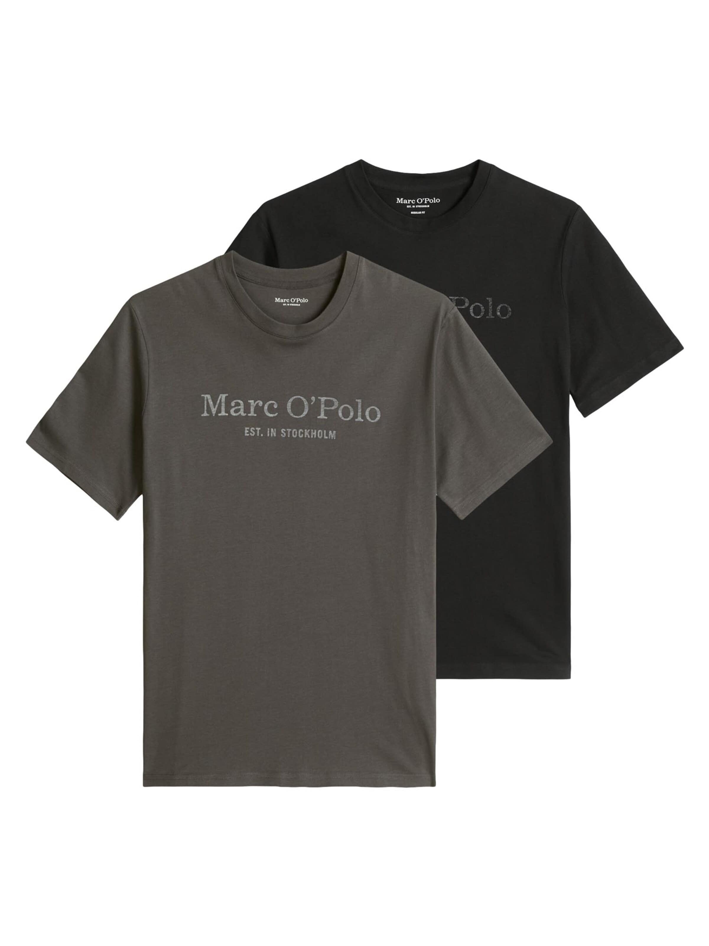 Marc O'Polo Shirt 'Kjer' in Black: front