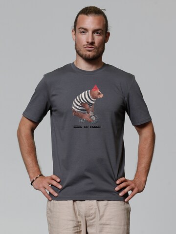 Watapparel Shirt ' Tour de Franz ' in Grey: front