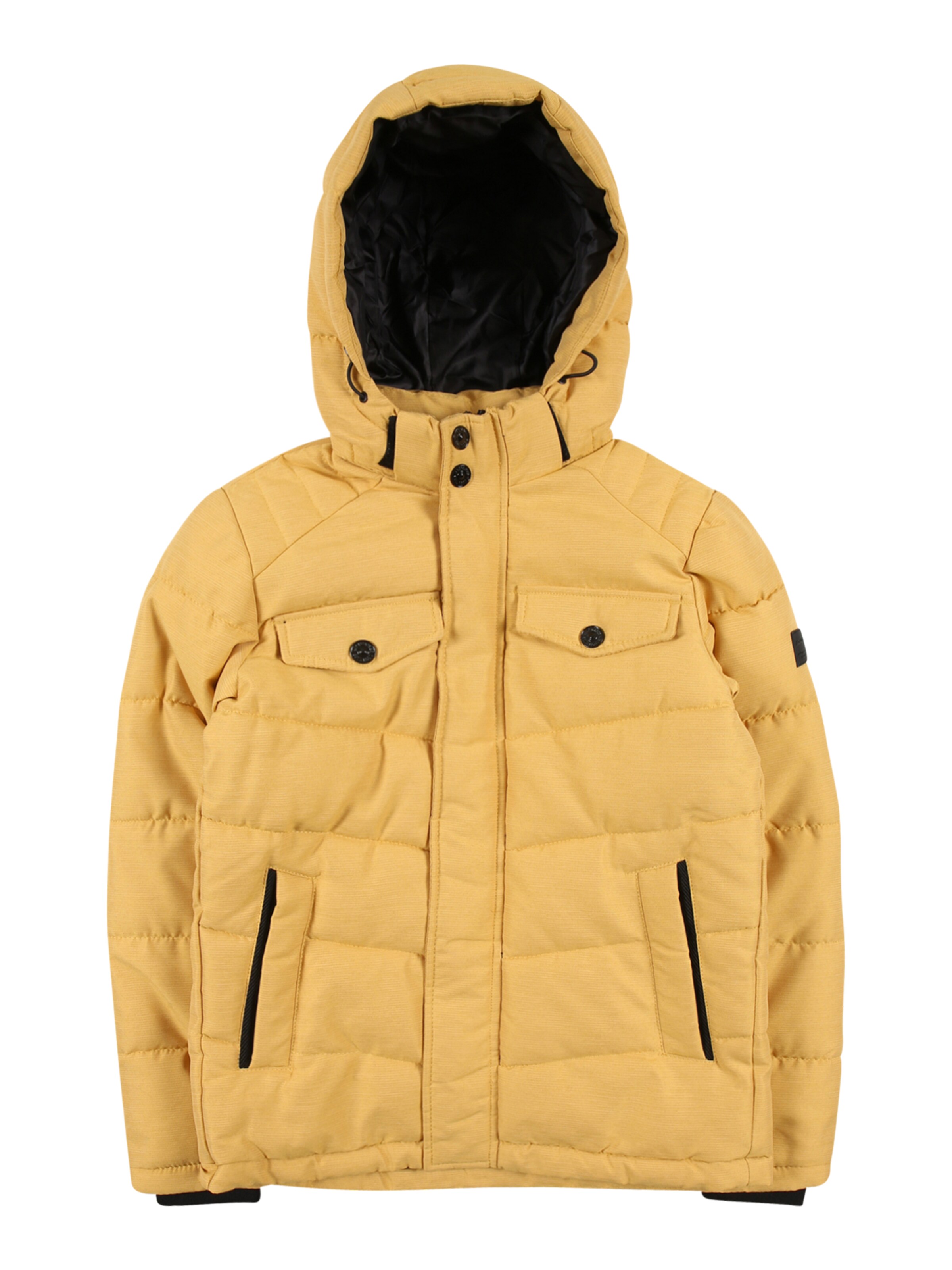 mustard winter jacket