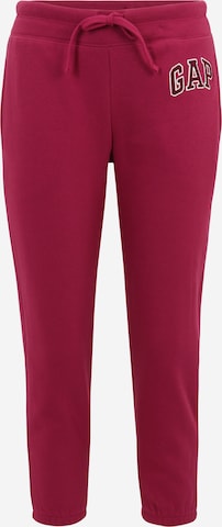 Pantalon 'HERITAGE' Gap Petite en rouge : devant