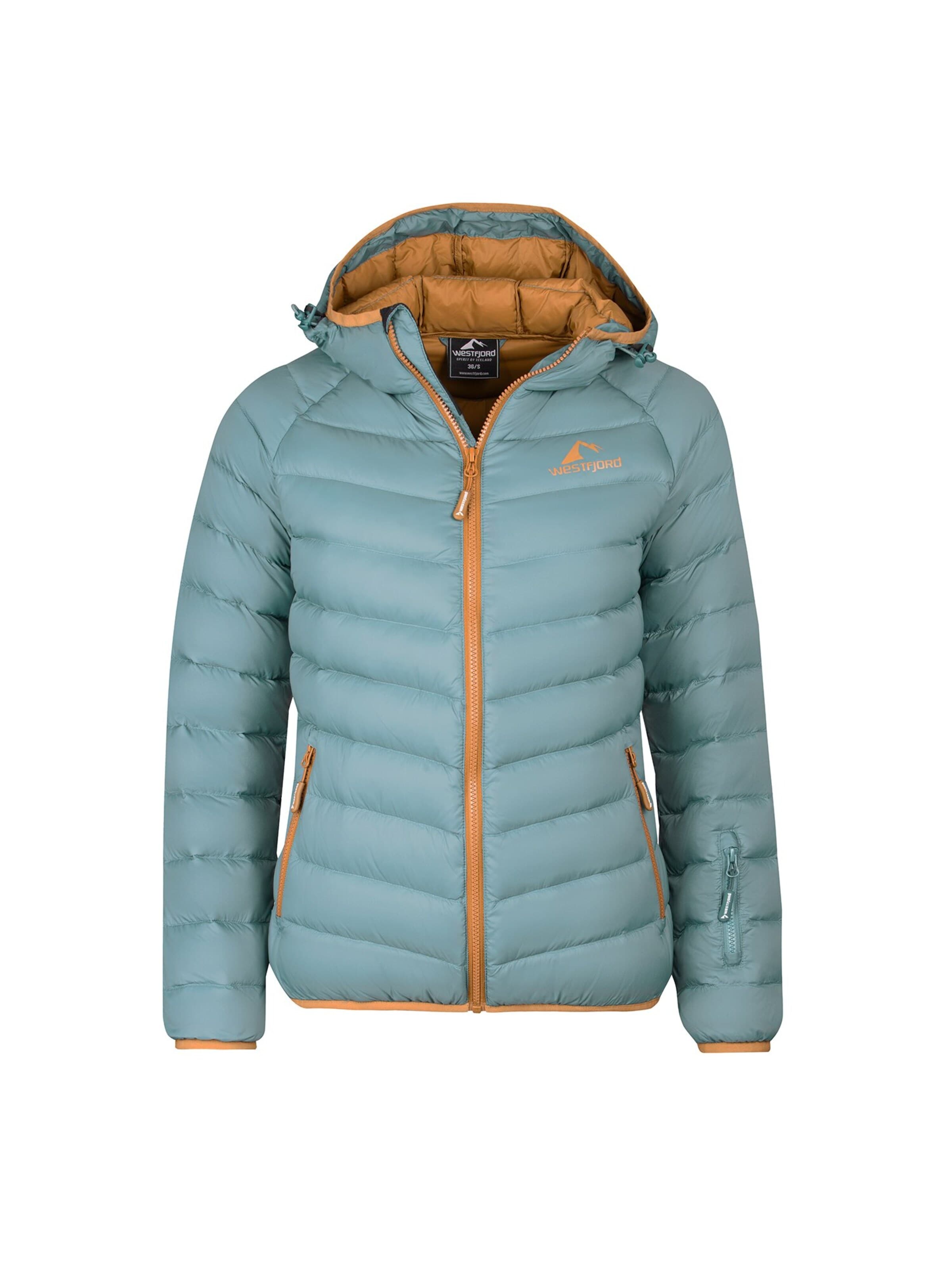 WESTFJORD Winterjacke‌ in Grün: Vorderseite
