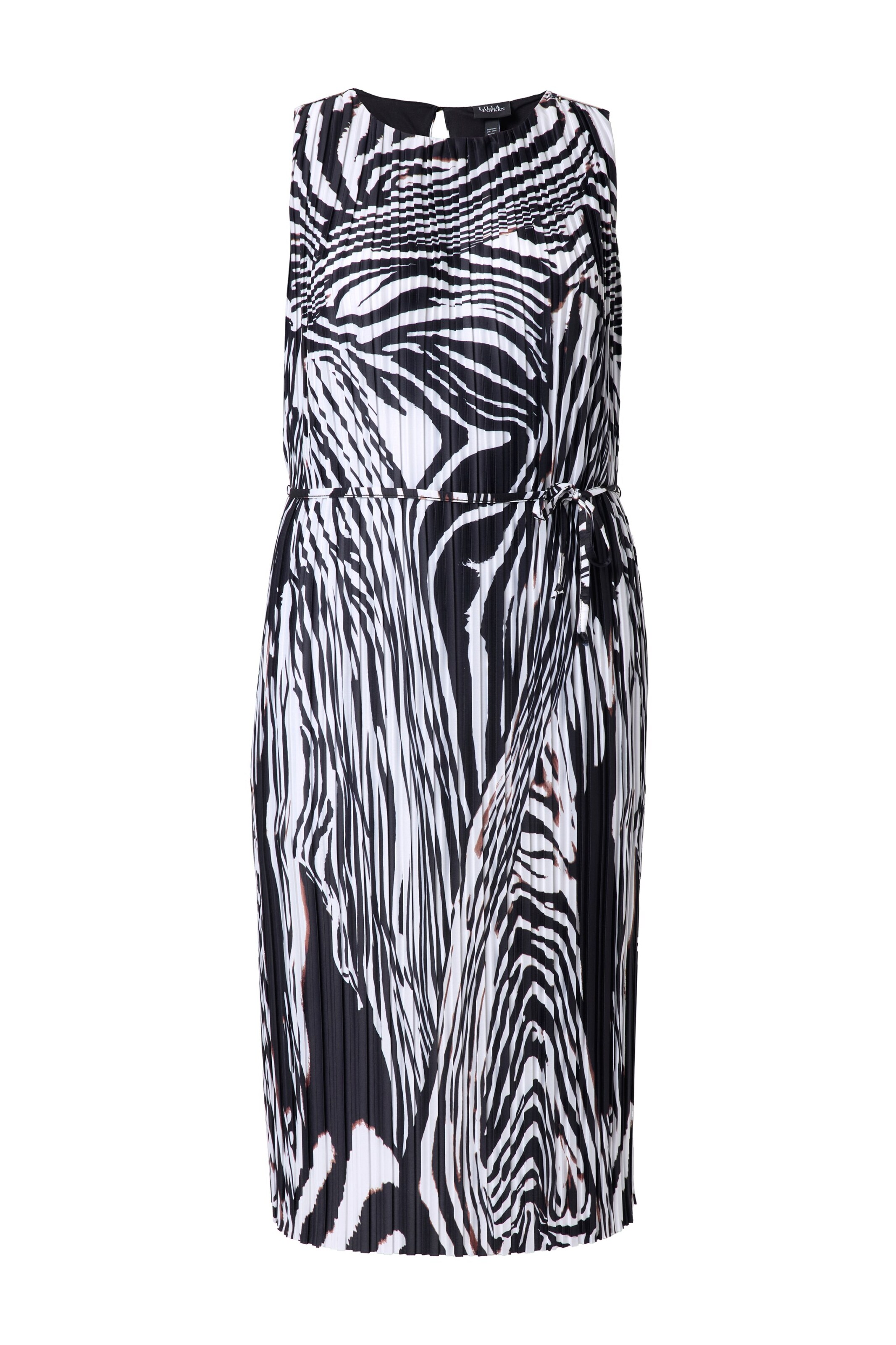 Ulla Popken Kleid in Schwarz: Vorderseite