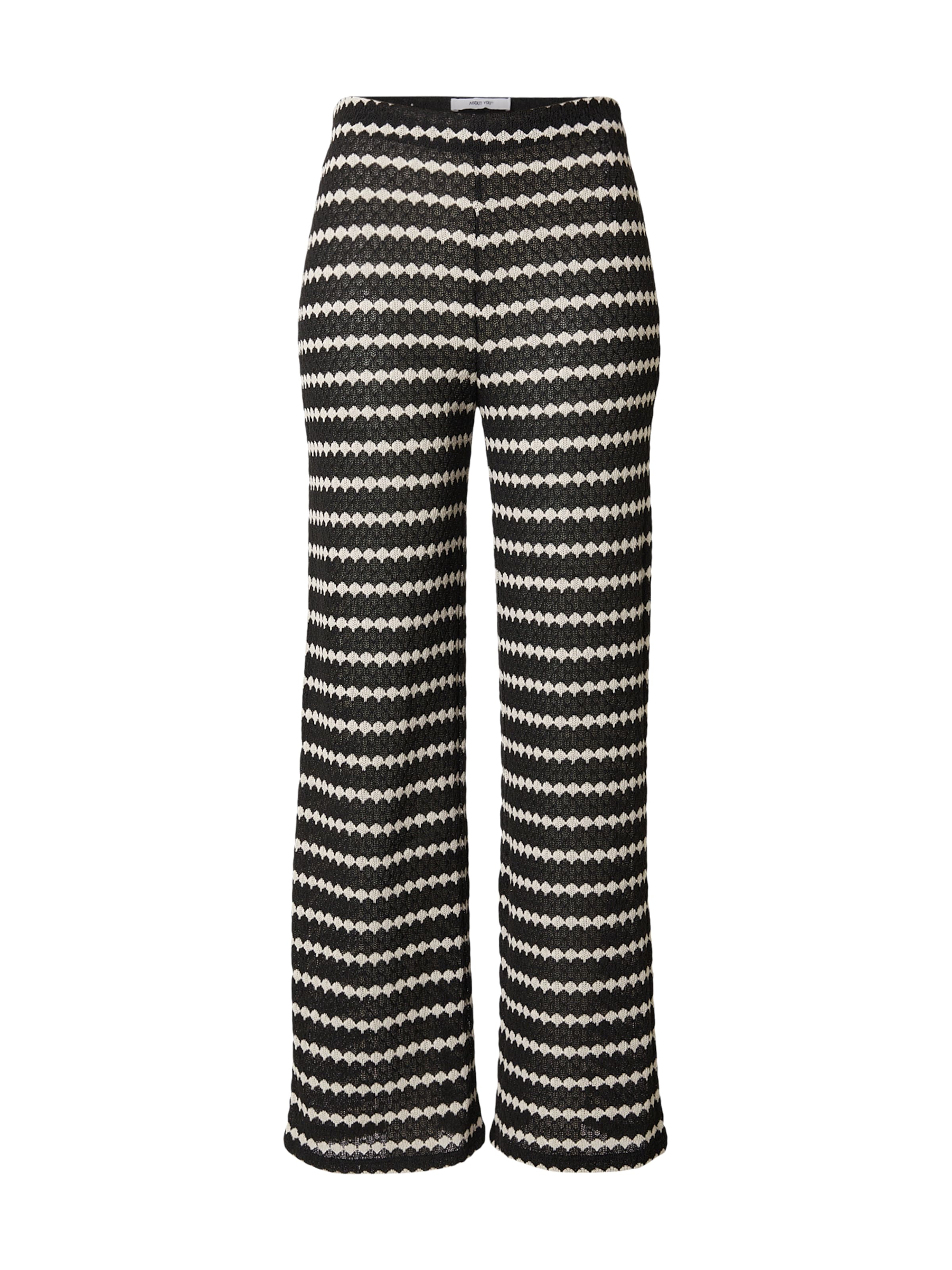 ABOUT YOU - Pierna ancha Pantalón 'Natascha' en beige: frente