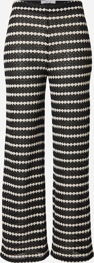 ABOUT YOU Hlače 'Natascha' u boja pijeska / crna, Pregled proizvoda