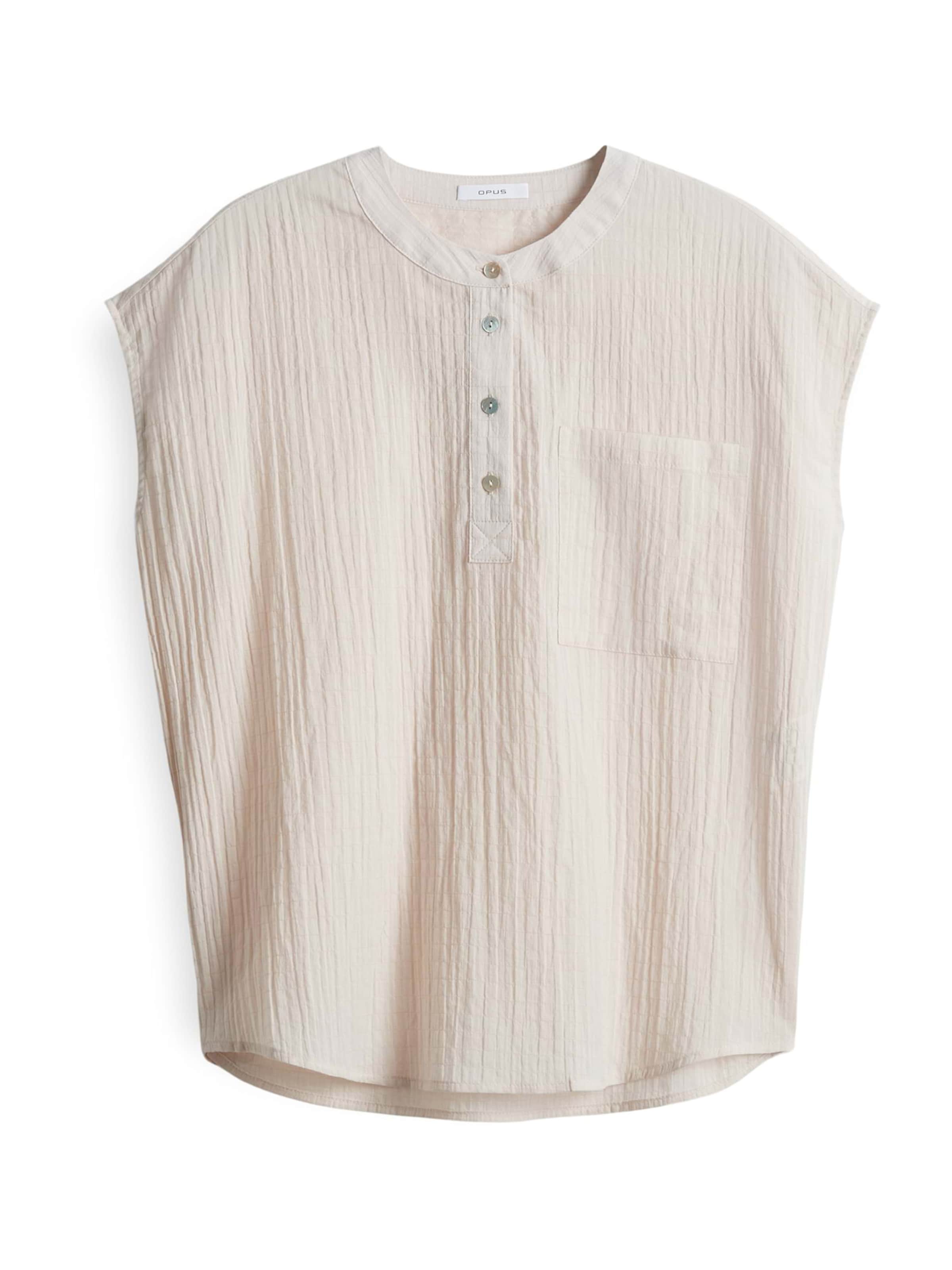 OPUS Blouse 'Famali' in Beige: front