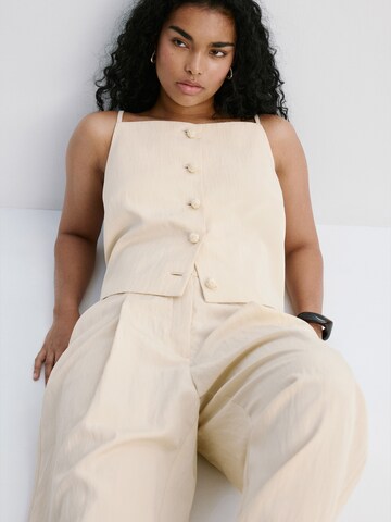MANGO Top 'Bonnie' – žlutá