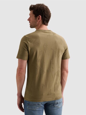 T-Shirt 'T-shirt with allover jacquard pattern' PME Legend en vert