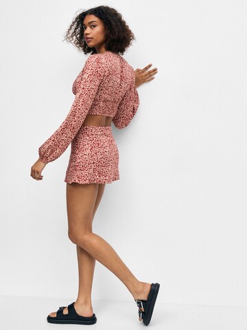 Pull&Bear Blouse in Red