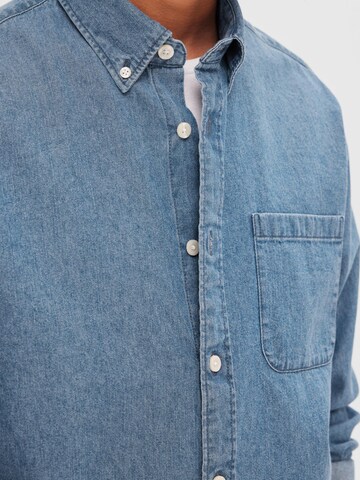SELECTED HOMME Klasický střih Košile 'Rick' – modrá