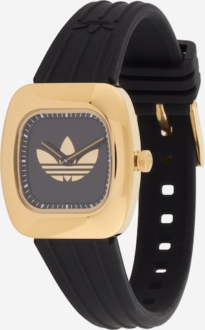ADIDAS ORIGINALS Αναλογικό ρολόι 'Retro Wave One' σε μαύρο: μπροστά