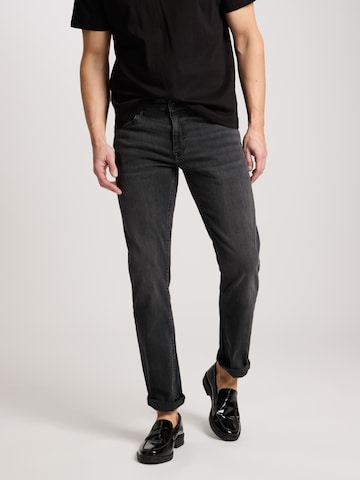 Cross Jeans Slim fit Jeans 'Damien' in Black: front