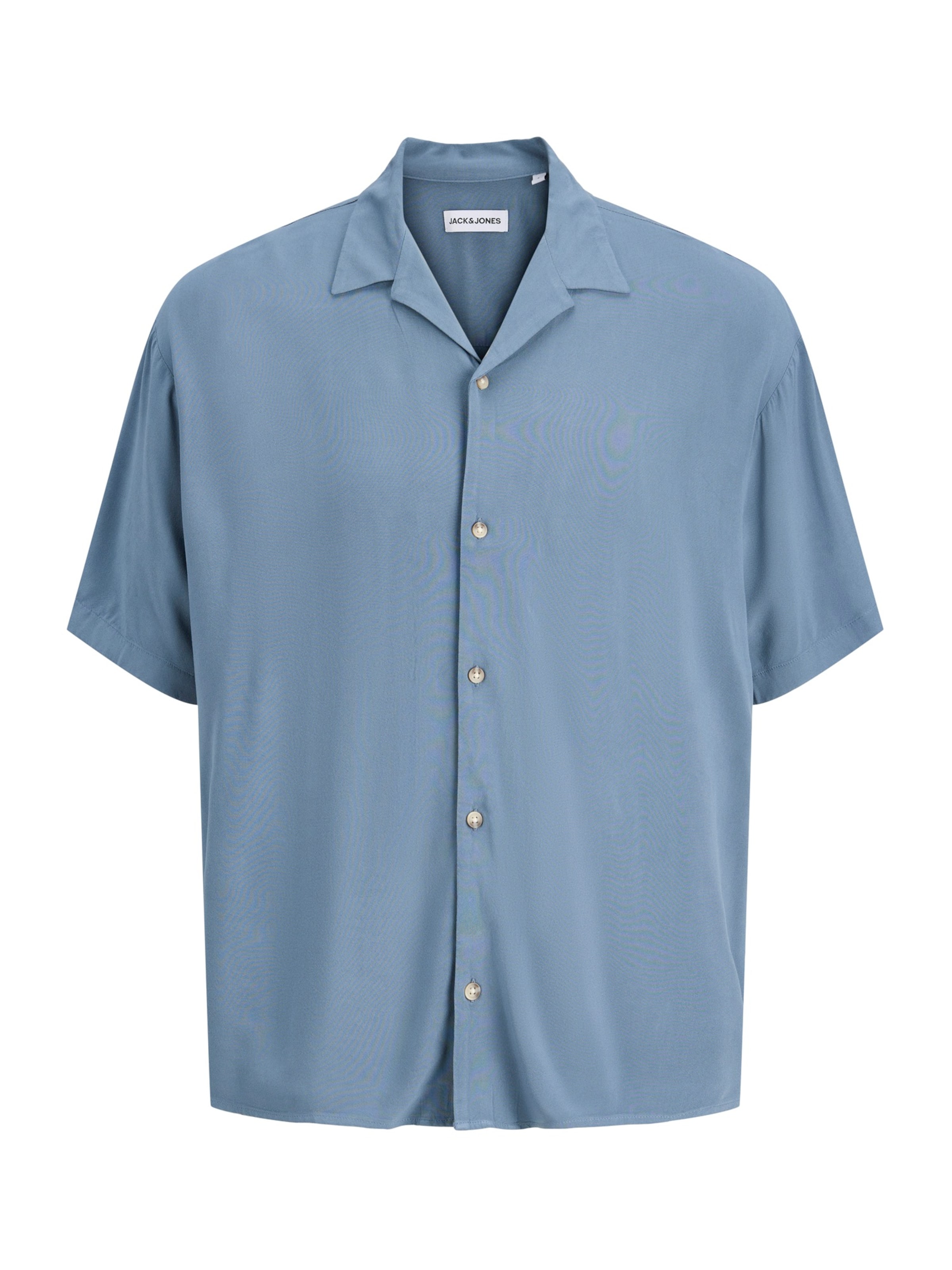 JACK & JONES Классический крой Рубашка 'JJEJEFF' в Синий: спереди