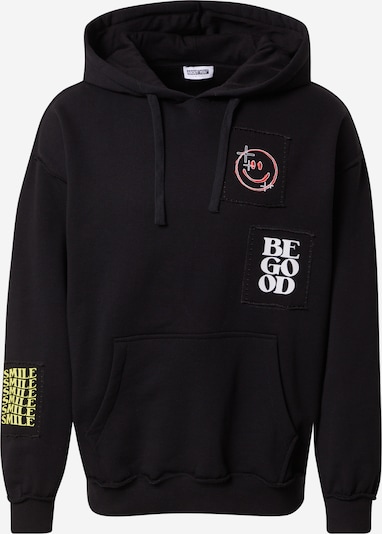 ABOUT YOU Limited Hoodie 'Leo' by Jannik Stutzenberger' (GOTS) in schwarz, Produktansicht