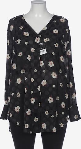 khujo Bluse L in Schwarz: Vorderseite