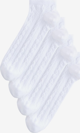 Next Socken in weiß, Produktansicht